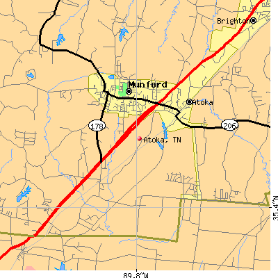 Atoka map