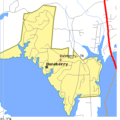 Baneberry map