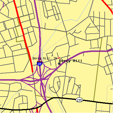 Berry Hill map
