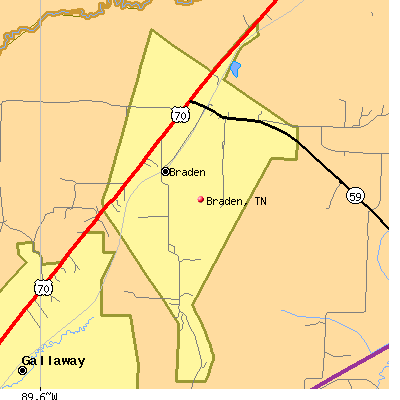 Braden map
