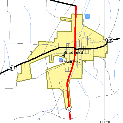Bradford map
