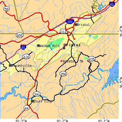 Bristol map
