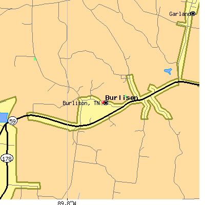 Burlison map