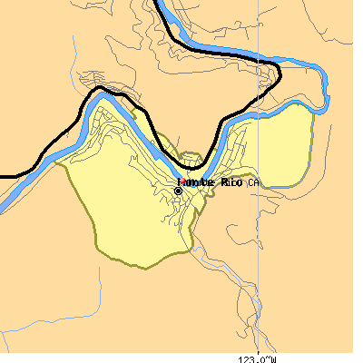 Monte Rio map
