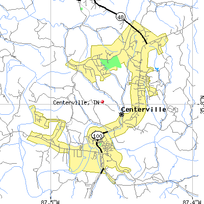Centerville map