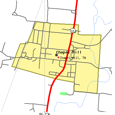 Chapel Hill map