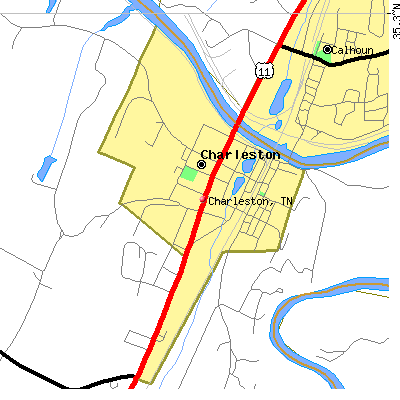 Charleston map
