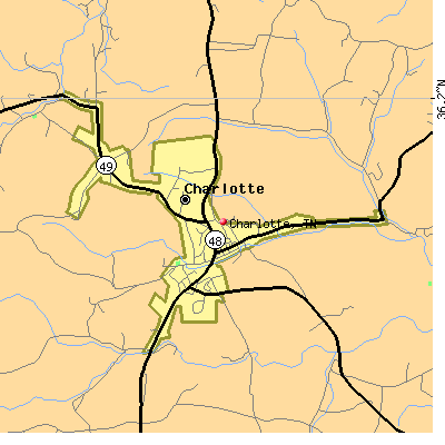 Charlotte map