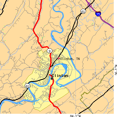 Clinton map