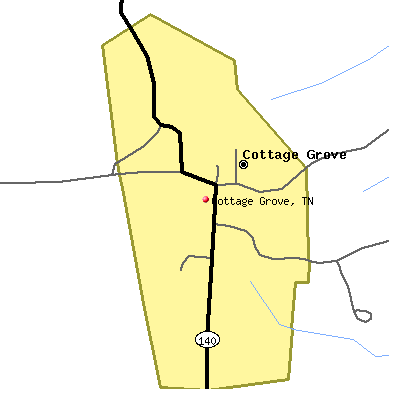 Cottage Grove map