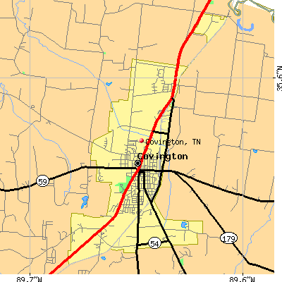 Covington map
