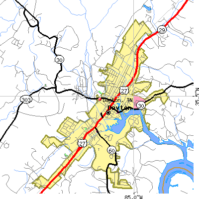 Dayton map
