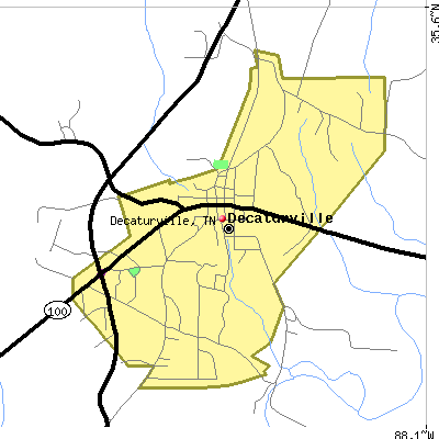 Decaturville map