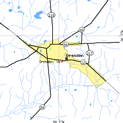 Dresden map