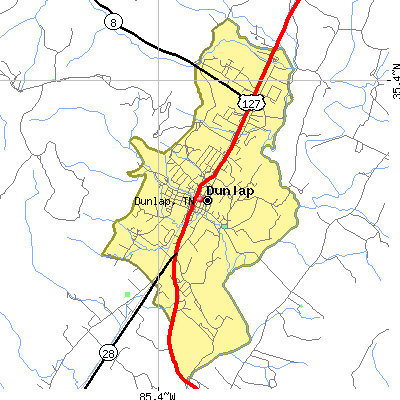 Dunlap map