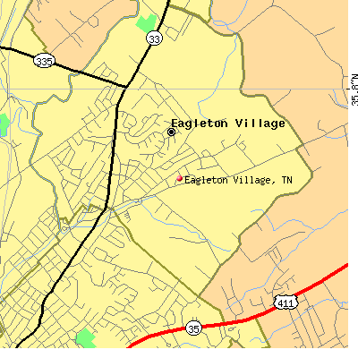 Eagleton Village map