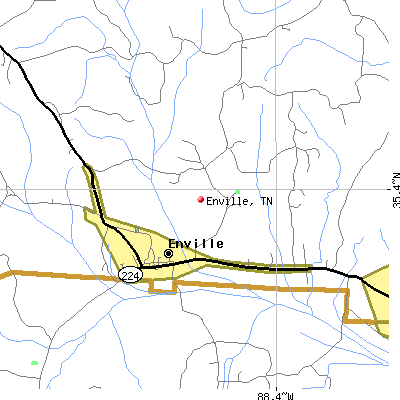 Enville map