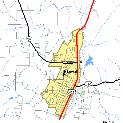 Etowah map