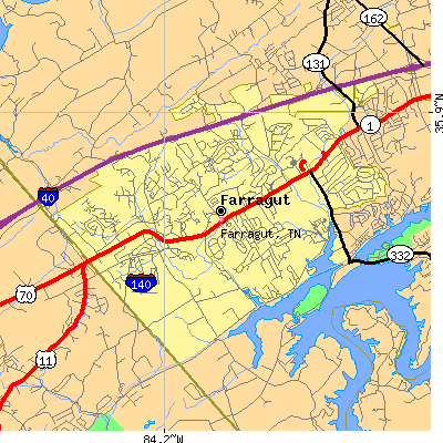Farragut map