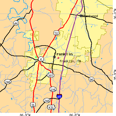 Franklin map