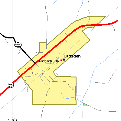 Gadsden map