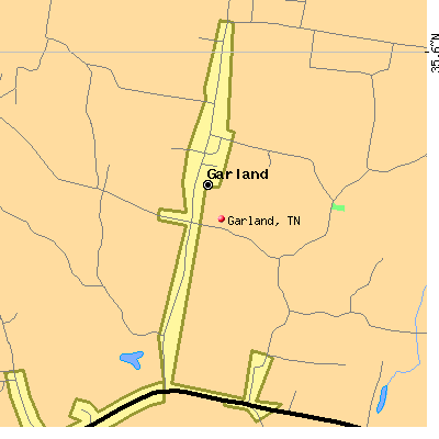 Garland map