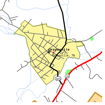 Graysville map