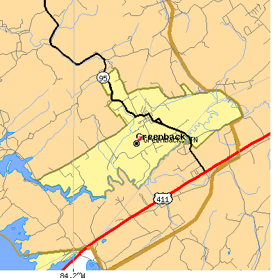 Greenback map