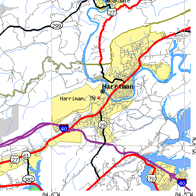 Harriman map