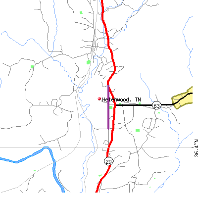 Helenwood map