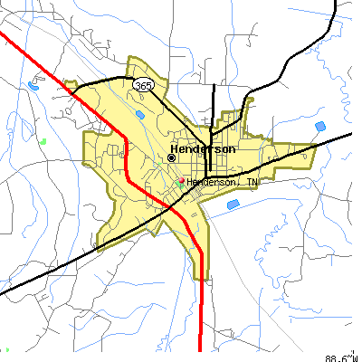 Henderson map