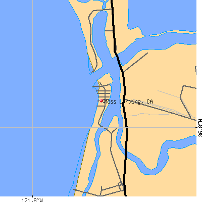 Moss Landing map