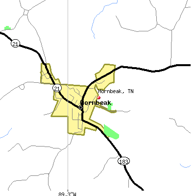 Hornbeak map