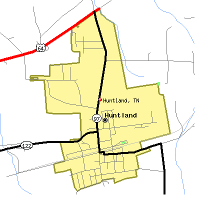 Huntland map