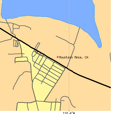 Mountain Mesa map