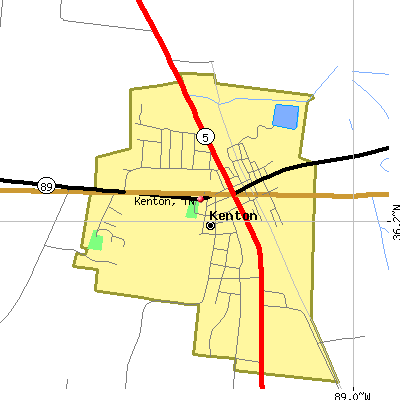 Kenton map