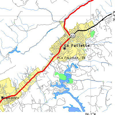 La Follette map