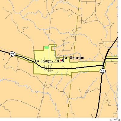 La Grange map