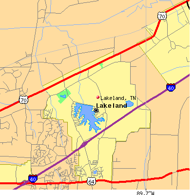 Lakeland map