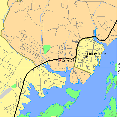 Lakesite map