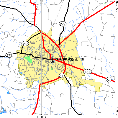 Lewisburg map
