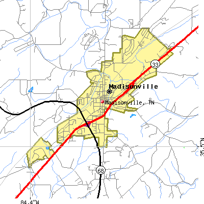 Madisonville map