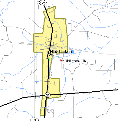 Middleton map