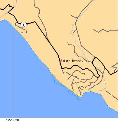 Muir Beach map