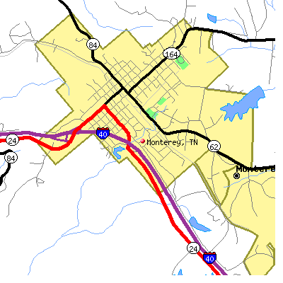 Monterey map