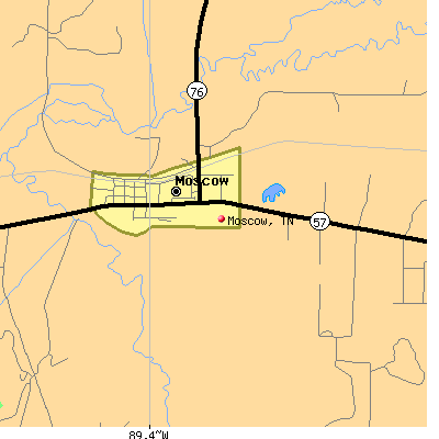 Moscow map