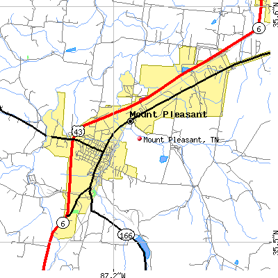 Mount Pleasant map