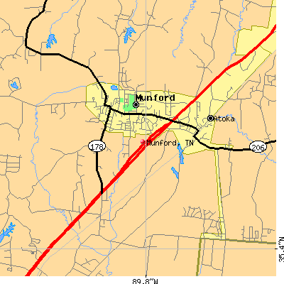 Munford map