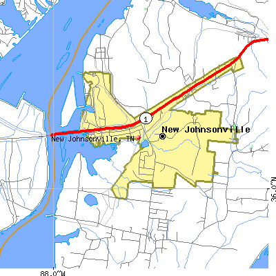 New Johnsonville map