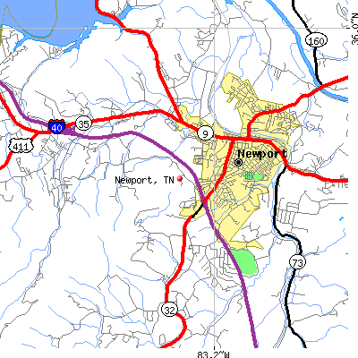 Newport map